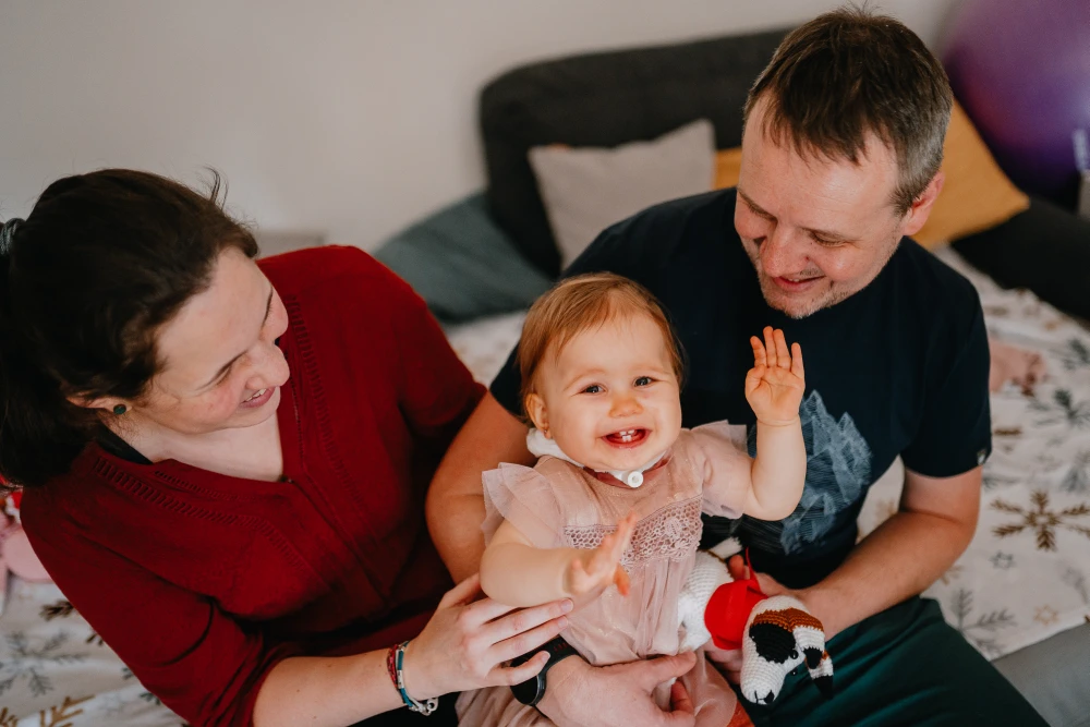 Foto Hana Brádková Kira 1. narozeniny